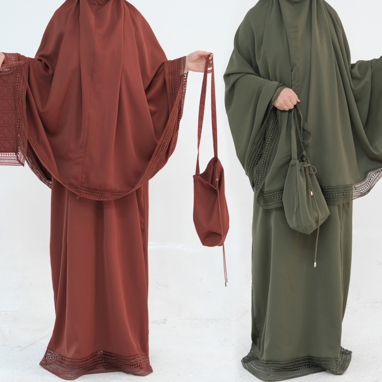 Women Bags In Dubai - Muslimisches 4-teiliges Set für Damen, Röcke,