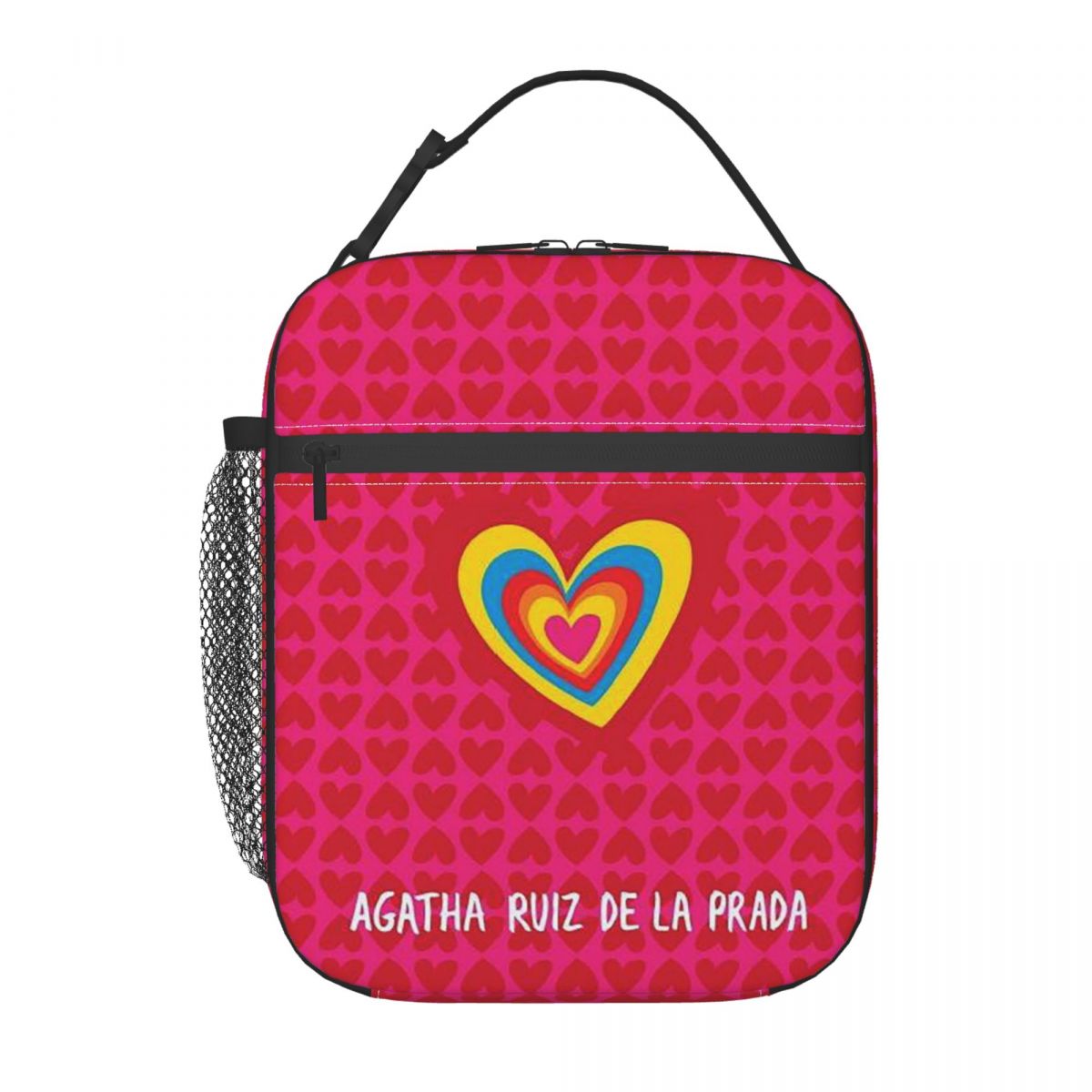 Women Bags Prada - Isolierte Lunchtasche mit Agatha Ruiz-De La-Prada-Muster