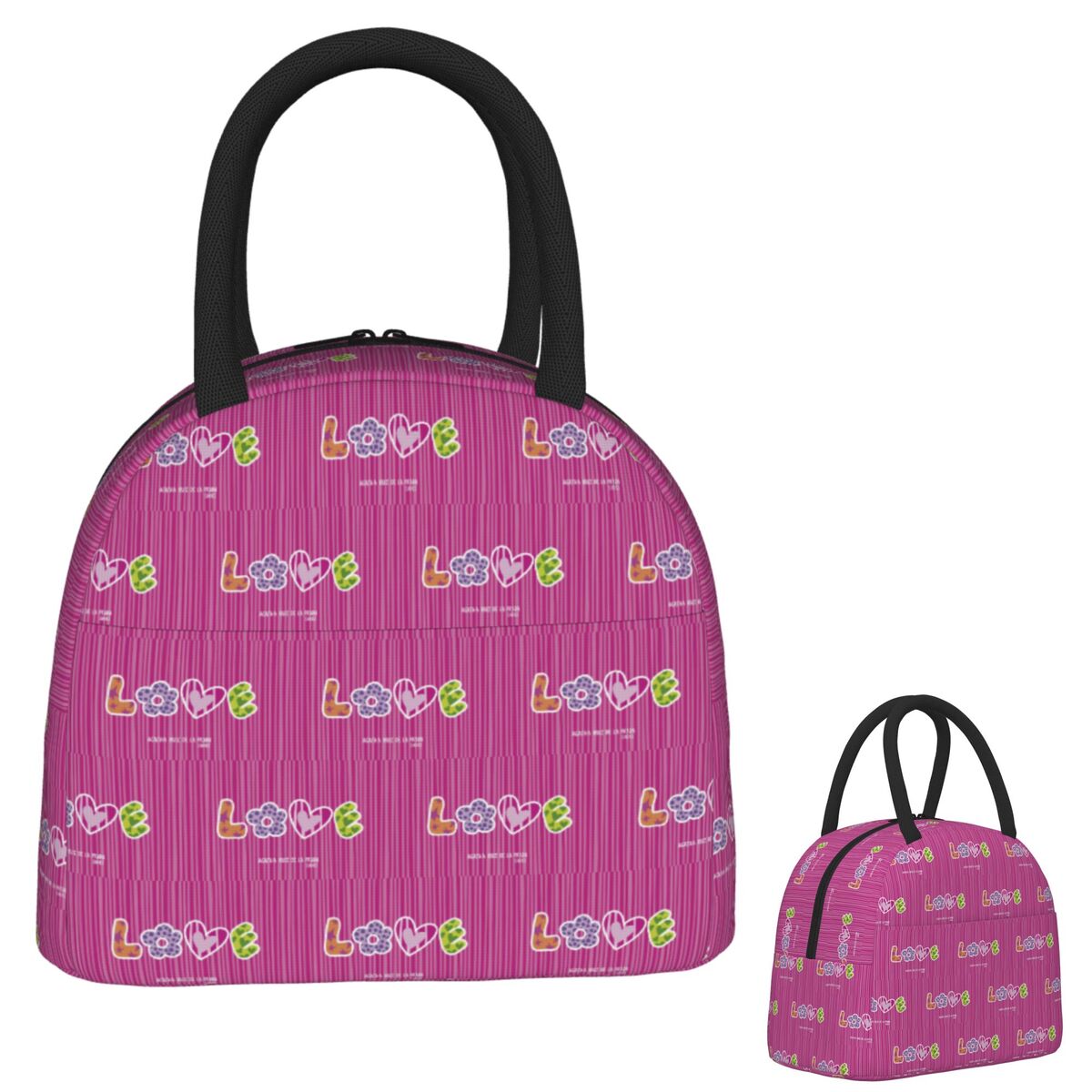 Women Bags Prada - Isolierte Lunchtasche mit Agatha Ruiz-De La-Prada-Muster