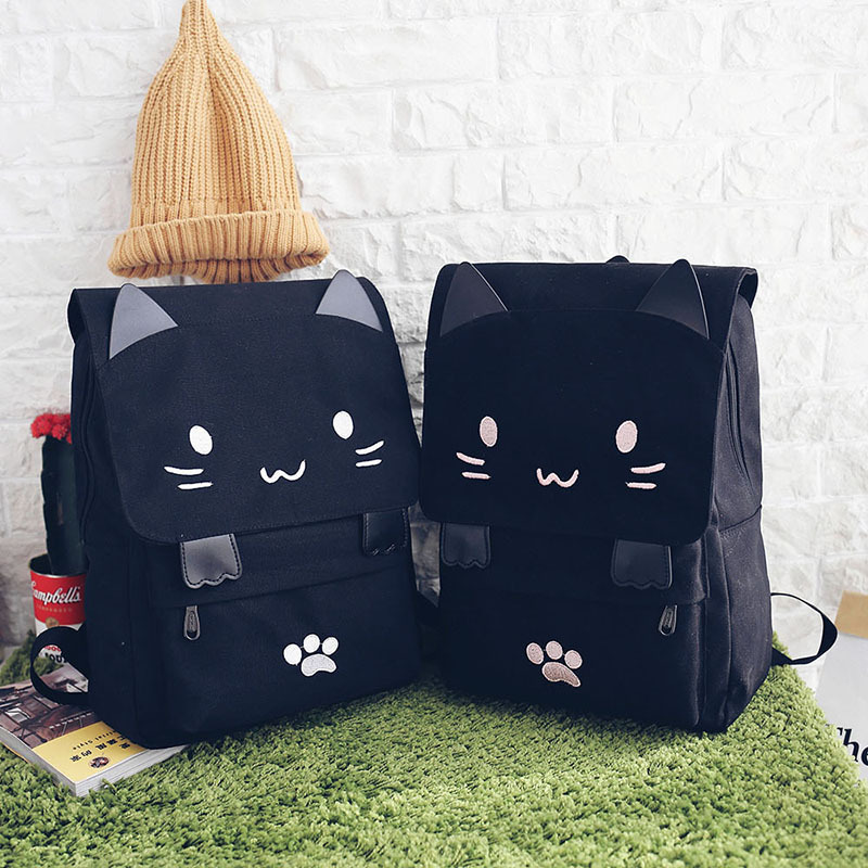 Women Bags In Trend - Japanische dumme süße 3d Katze große