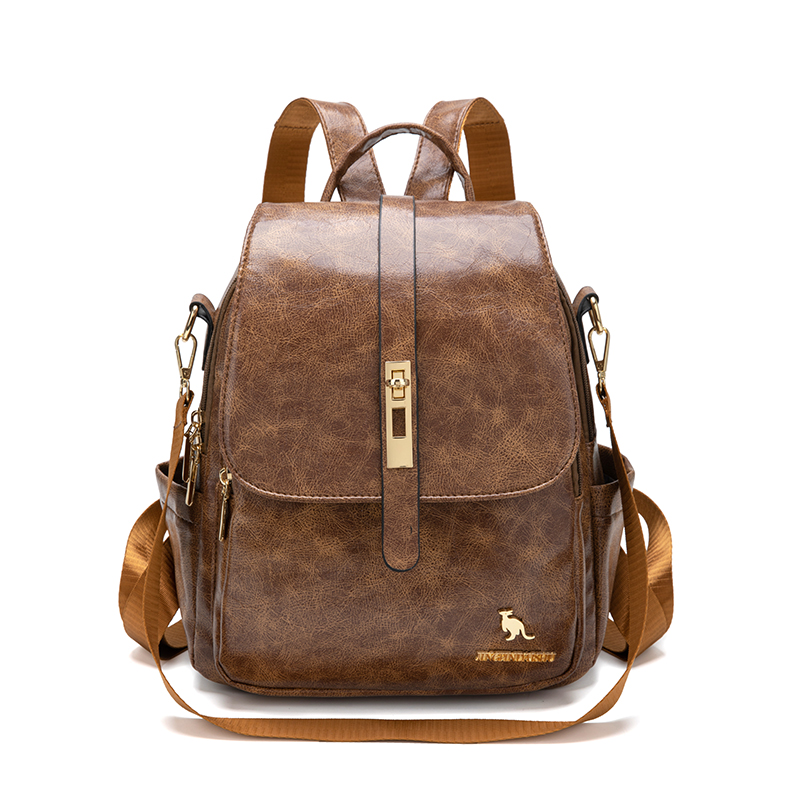 Women'S Vegan Bags - College Frauen Rucksäcke Designer weiches Leder