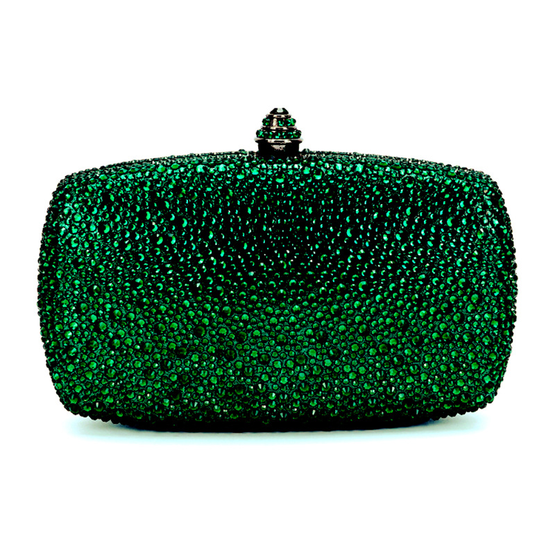 Women Bags Green - Abend Clutch Taschen Grüne Braut Clutches