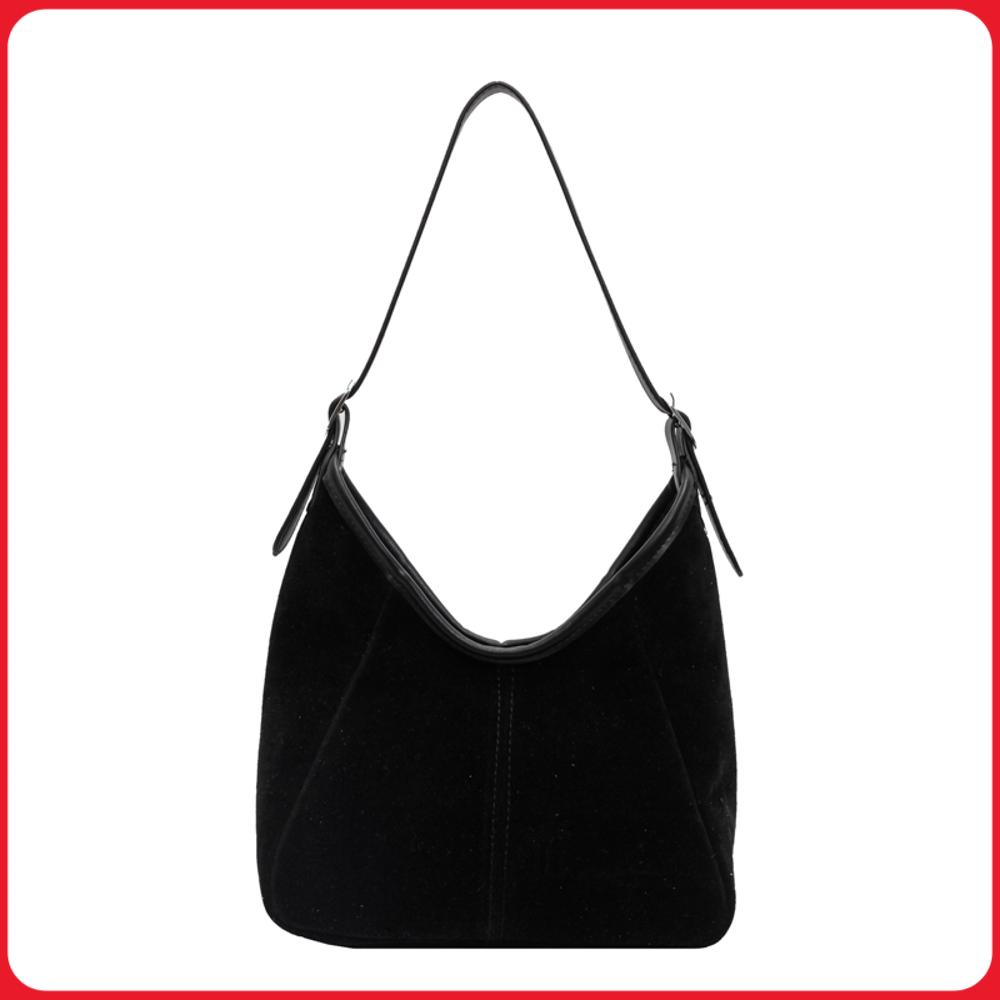 Hobo Bag Slouchy - Trendige PU-Unterarmtasche für Damen, große Kapazität,