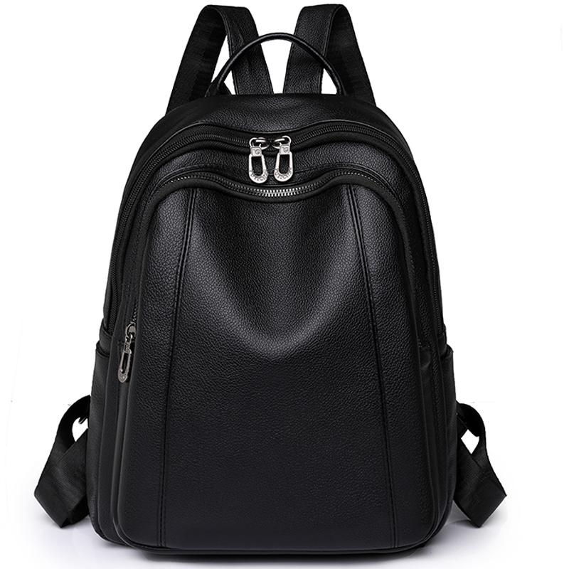 Women'S Vegan Bags - Hohe Qualität Leder Rucksack Frauen Große