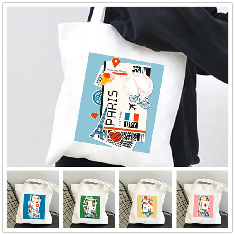 Women Bags Rome - Paris New York Moskau Rom Mailand