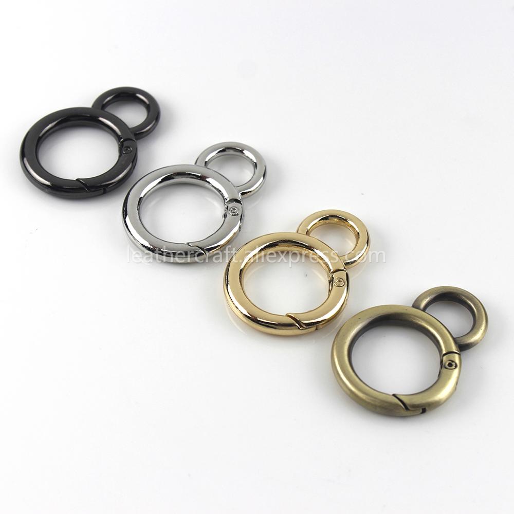 Metall Doppel Kreis Snap Haken – Circle Round Bag Bewertung und Preis