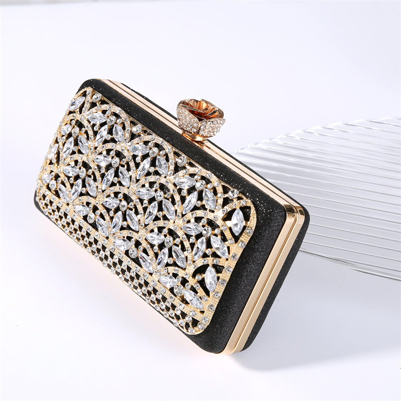 Luxuriöse Diamant-Metallrahmen – Women Bags In Dubai Bewertung und Preis