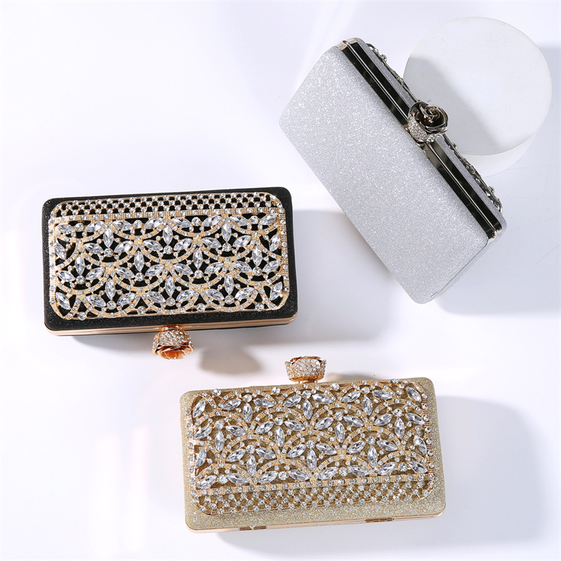 Luxuriöse Diamant-Metallrahmen – Women Bags In Dubai Bewertung und Preis