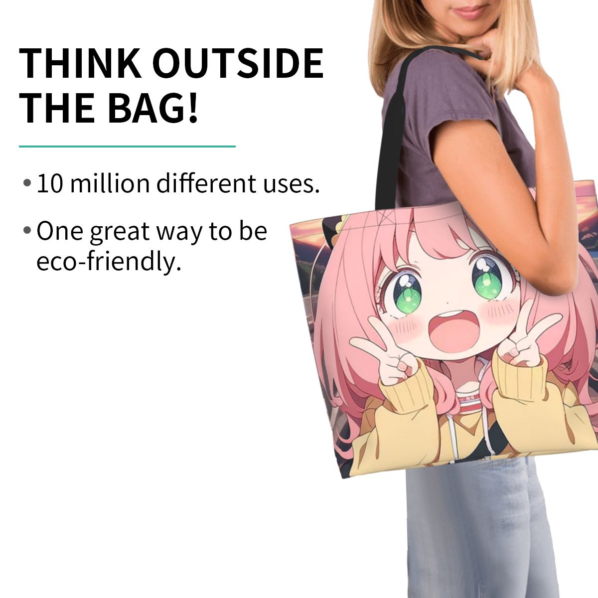 Spy X Family Anime Forger Anya – Women X Bags Bewertung und Preis