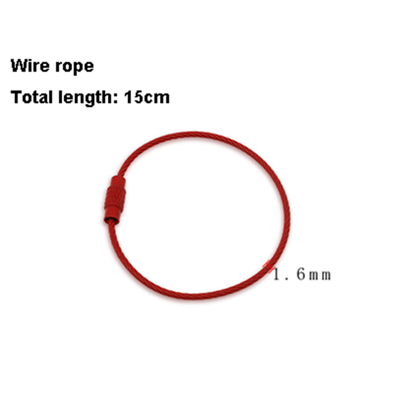 10 Stück Edelstahldraht Schlüs – Circle Round Bag Bewertung und Preis