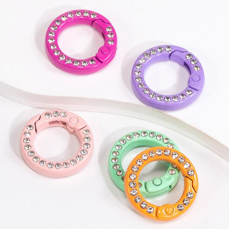 30 stücke Diamant Metall O Rin – Circle Round Bag Bewertung und Preis