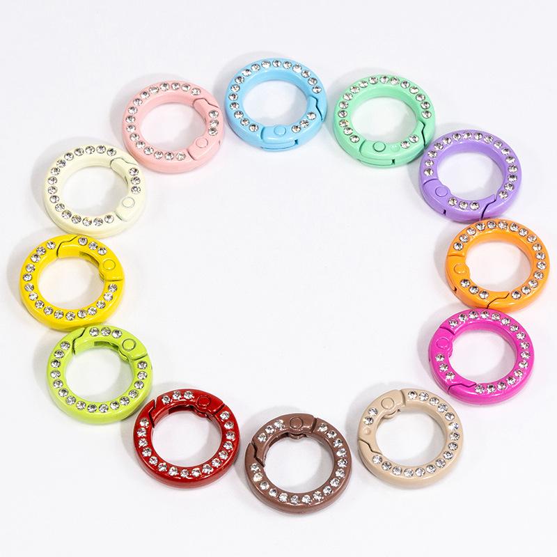 30 stücke Diamant Metall O Rin – Circle Round Bag Bewertung und Preis