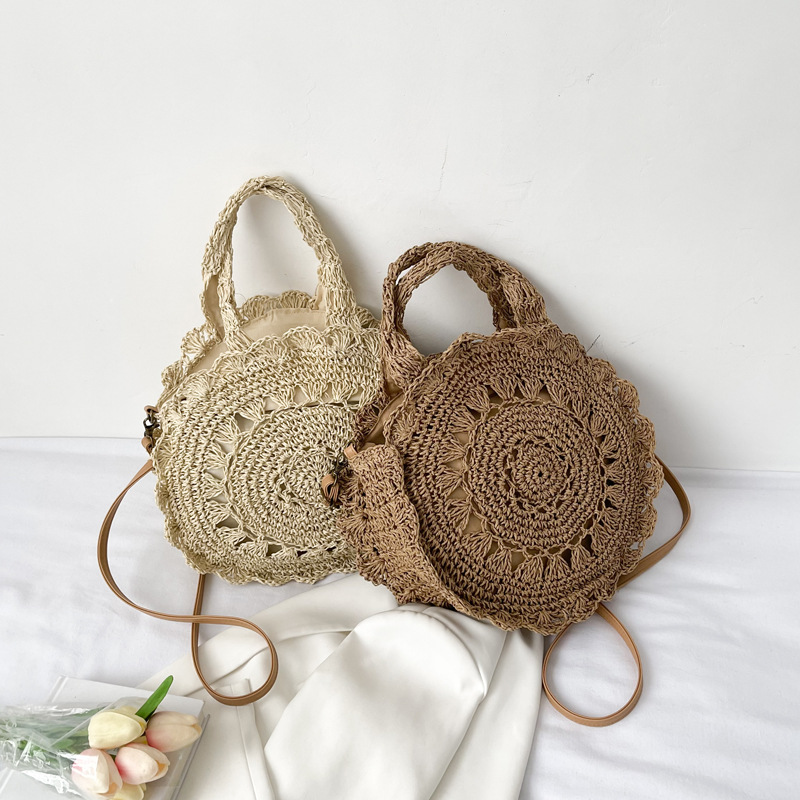 Sommer runde Strohs ack Frauen – Circle Round Bag Bewertung und Preis