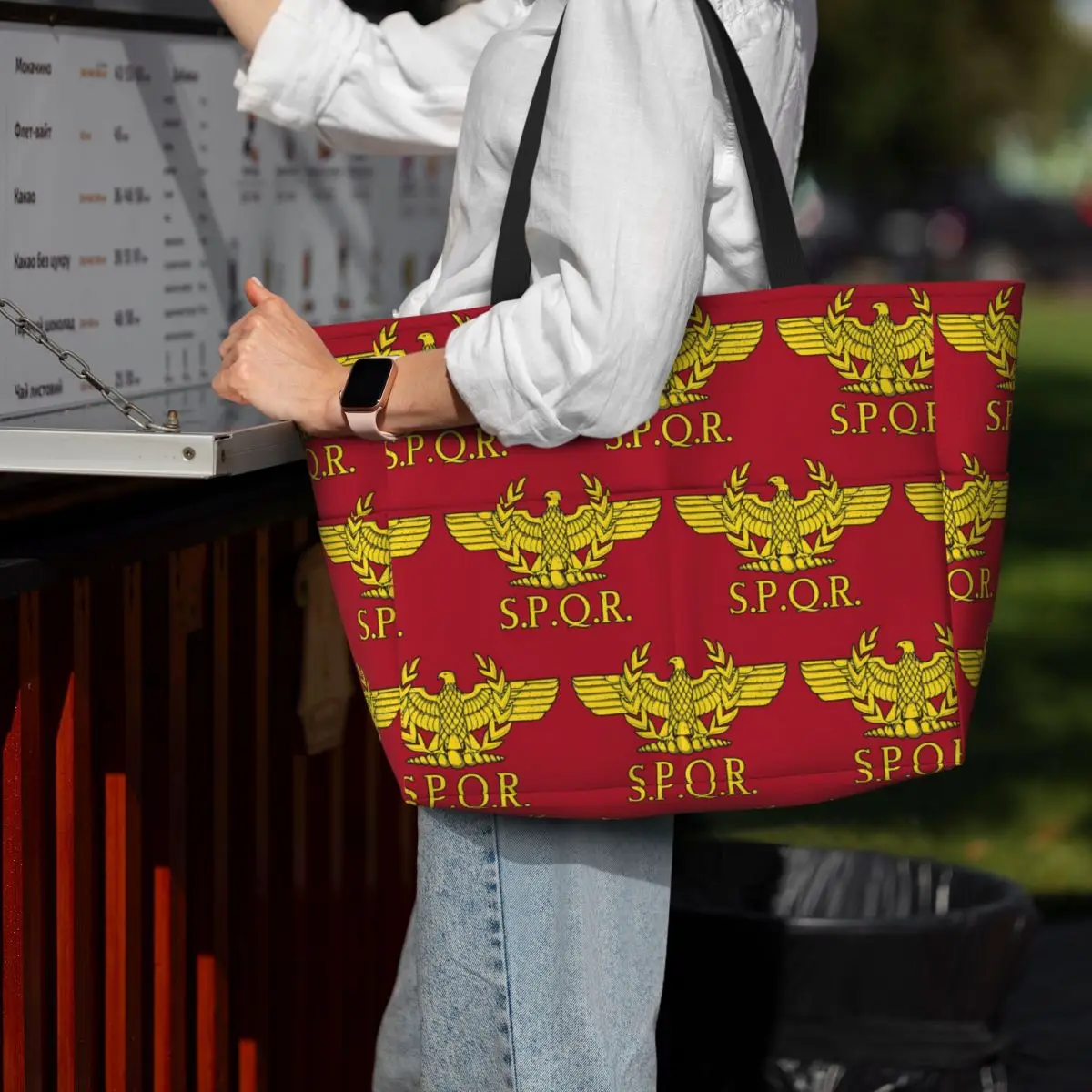 Rome SPQR Roman Beach Tote Bag – Women Bags Rome Bewertung und Preis