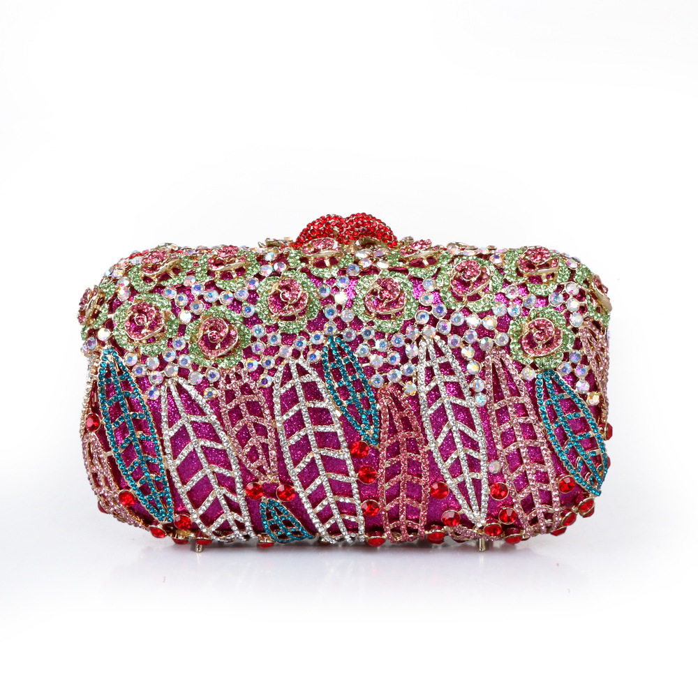 Volle Steine Blume Party Box C – Women Bags Green Bewertung und Preis
