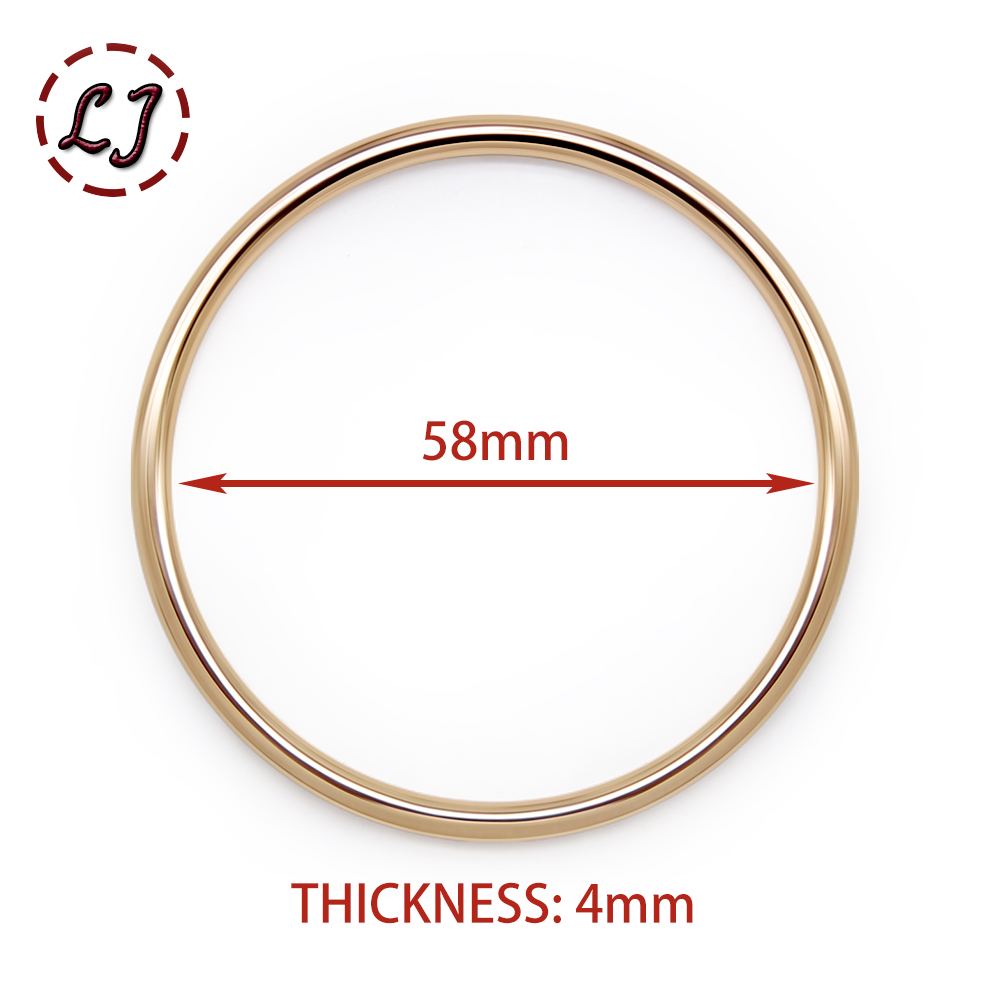 Neue 10pcs 58mm Bronze Gold Si – Circle Round Bag Bewertung und Preis