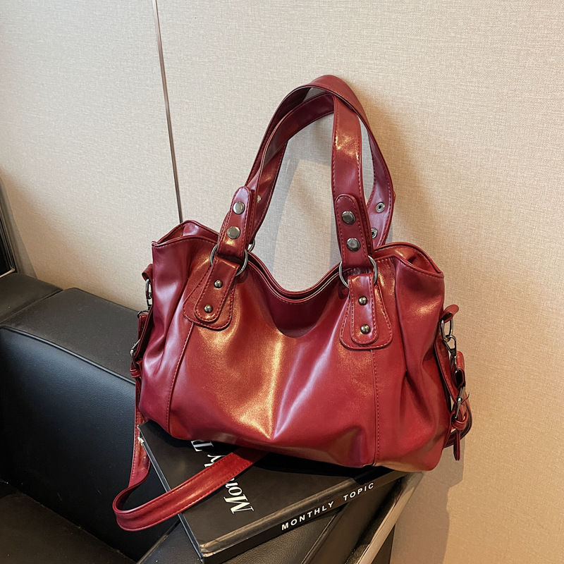 Retro Ölwachs-Kunstleder Trage – Women'S Vegan Bags Bewertung und Preis