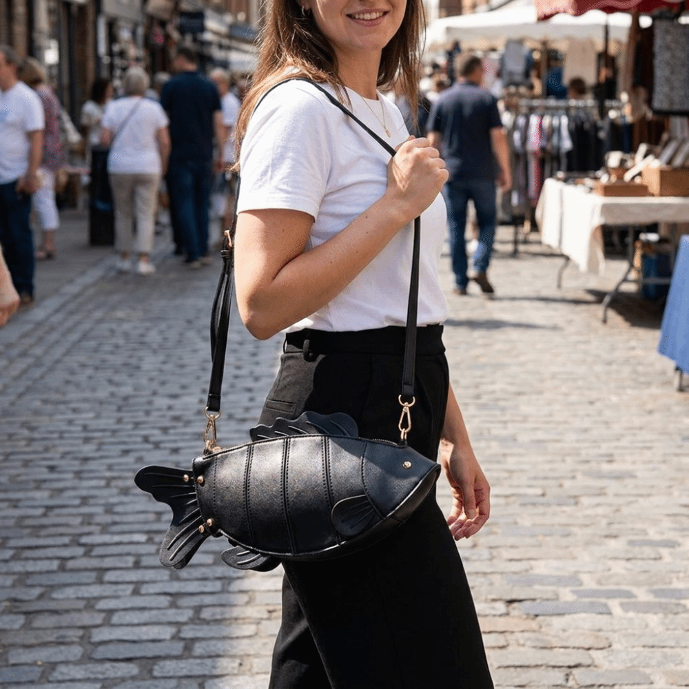 Kreative Simulierte Fischförmi – Hobo Bag Slouchy Bewertung und Preis