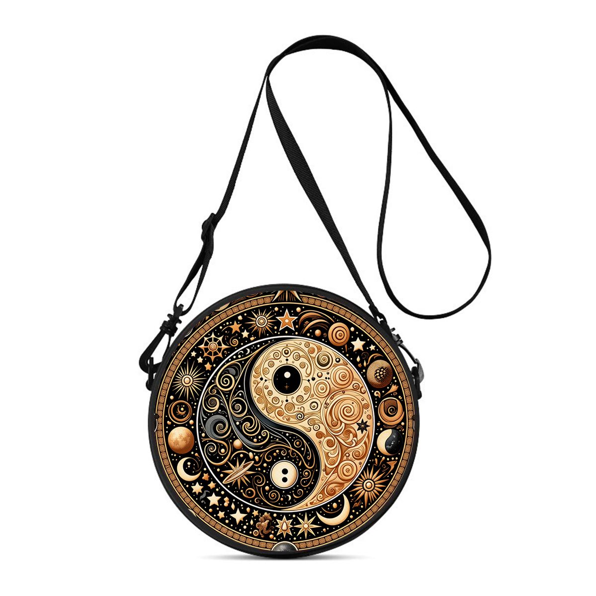 Eight Trigrams Formation Print – Circle Round Bag Bewertung und Preis