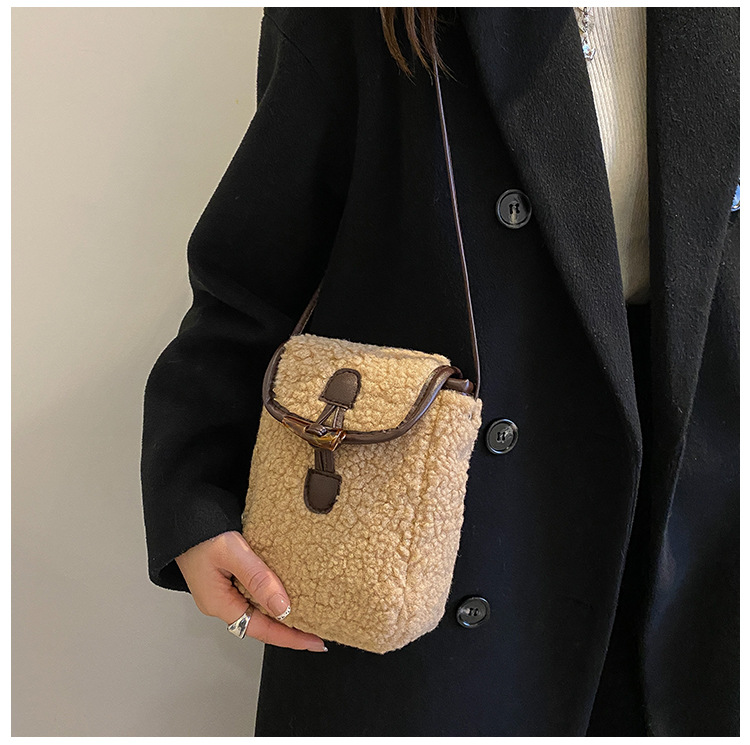 Mode Winter Lammwolle Telefon  – Women'S Bags Cross Body Bewertung und Preis