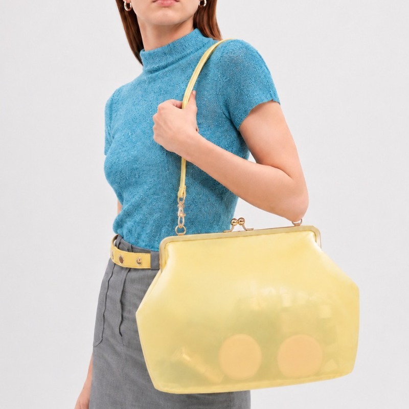 Transparente PVC Wasserdichte  – Hobo Bag Slouchy Bewertung und Preis