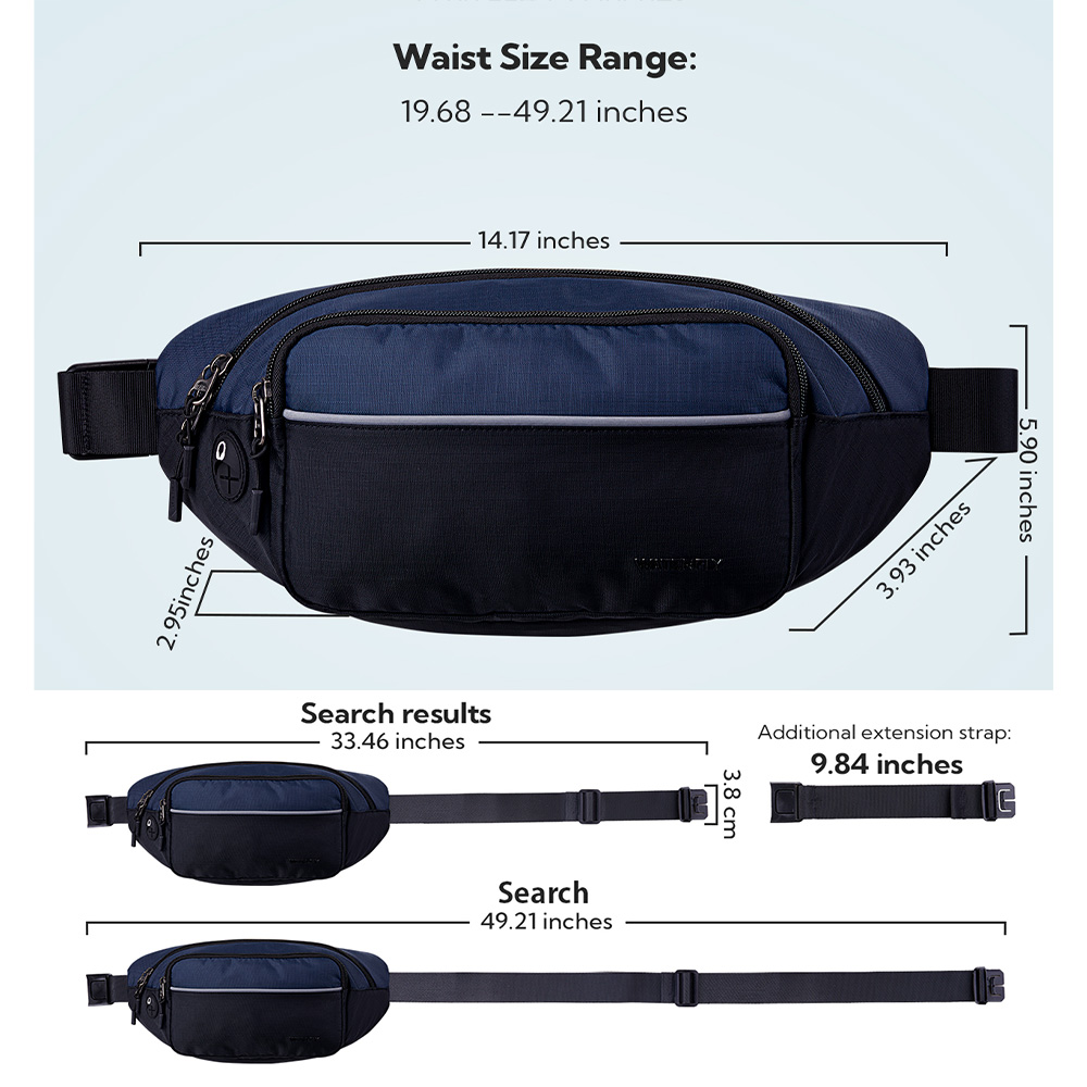 WATERFLY Fanny Pack Taille Tas – Women'S Bags Cross Body Bewertung und Preis