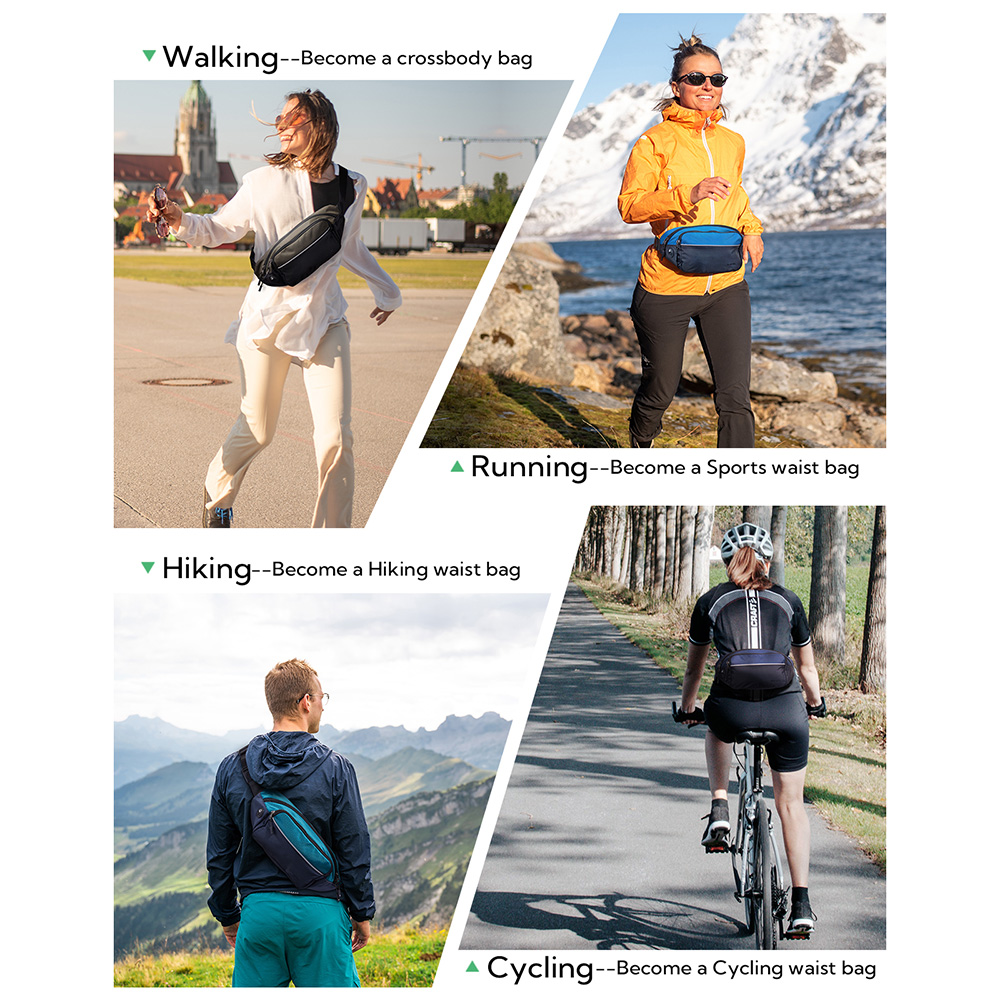 WATERFLY Fanny Pack Taille Tas – Women'S Bags Cross Body Bewertung und Preis
