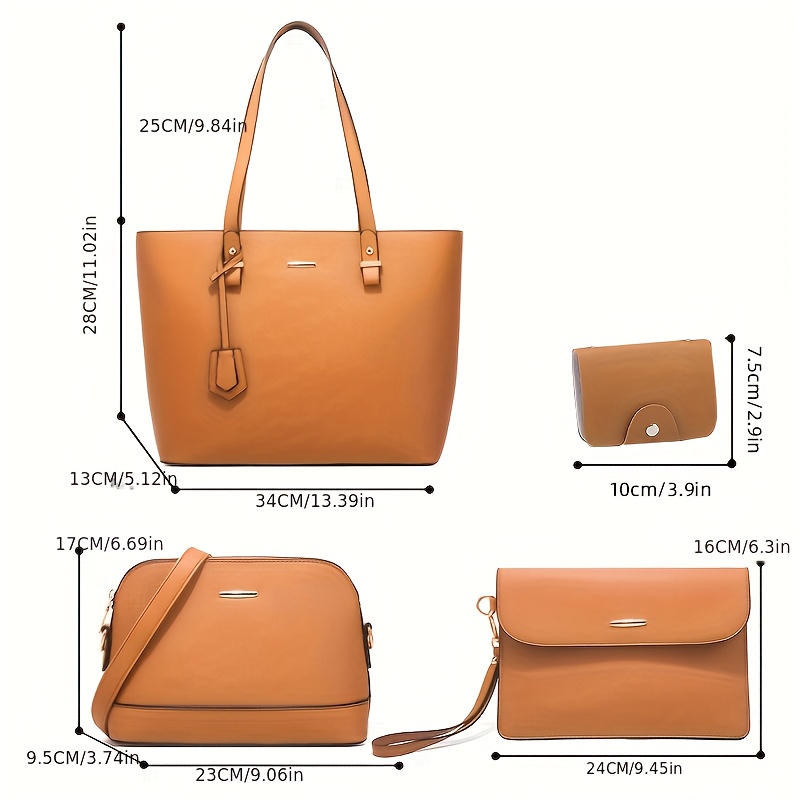 4 stücke Mode frauen Tasche Se – Women'S Bags Cross Body Bewertung und Preis