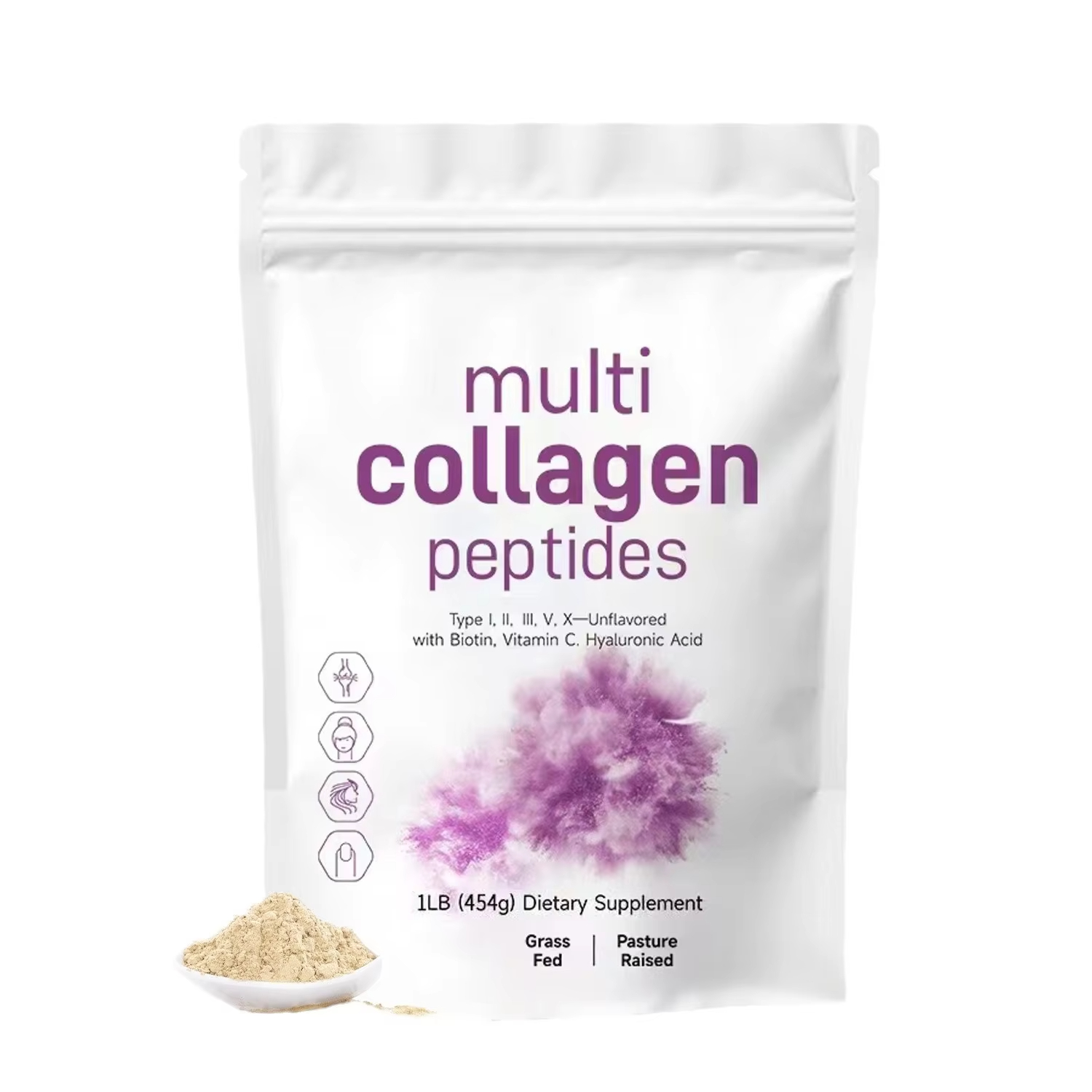 454G Multi-Kollagen-Peptid-Pul – Women X Bags Bewertung und Preis