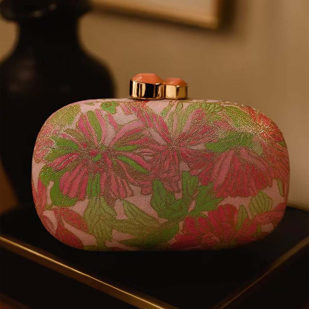 Retro Chinesischen Stil Druck  – Women Bags Green Bewertung und Preis